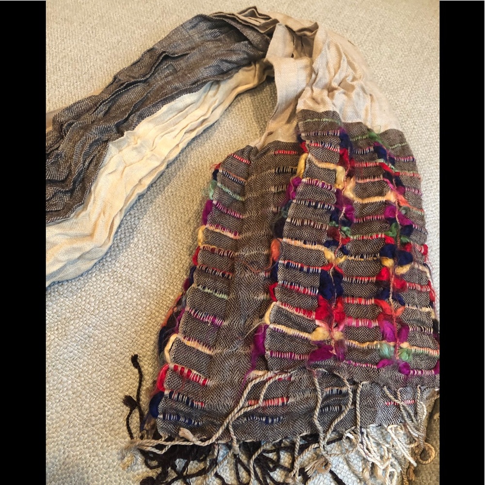 Beautiful colorful scarf